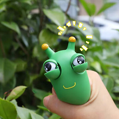 #ad Squishy Squeeze Toys Popping Out Eyes Squeeze Toy Hand Novelty Toys Green $8.09