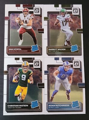 #ad 2022 Optic Football RATED ROOKIE BASE 201 300 You Pick the Card $1.10