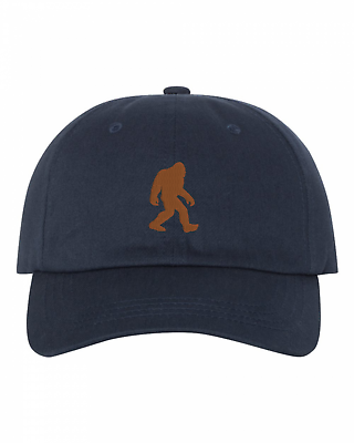 #ad CUSTOM Embroidered Bigfoot Big Foot Hat shirt Sasquatch finding NAVY $17.99