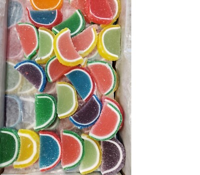 #ad Assorted Fruit Slices Nostalgic Jelly Slice Candy 5 Pounds FREE SHIPPING $35.49