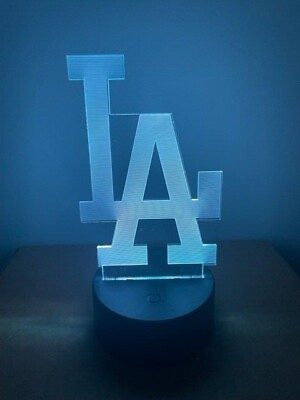 #ad LA Los Angeles LED 3D Light Lamp Home Decor Gift for all Collection fan $19.99