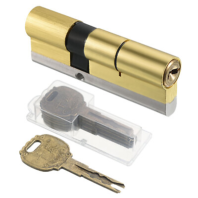 #ad 32.5 52.5 85mm Overall European Double Lock Cylinder with Keys $20.15