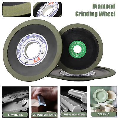 #ad 4quot; 5quot; 6quot; PDX Diamond Grinding Wheel Carbide Cutter Angle Grinder Disc For Metal $14.24