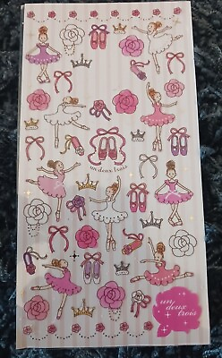 #ad Super Cute KAWAII Ballerina mini Stickers $3.00