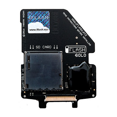 #ad iFlash Solo SD Adapter iPod 5G 6G 7G Video Classic Install 1x SD SDHC SDXC Card $36.00