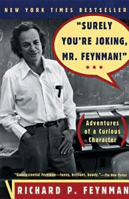 #ad Surely You#x27;re Joking Mr. Feynman Adventures of a Curious Character GOOD $4.46