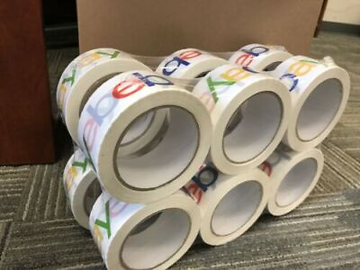 #ad 12 24 36 Rolls Ebay Color Shipping and Packing Tape 2quot; 75 Yard 2.7mil Thick $56.69