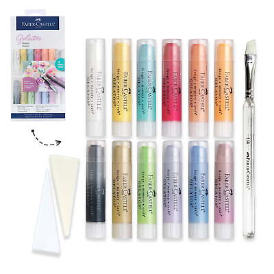 #ad Pastel Gelatos Coloring Sticks Set 12 Colors Adult Beginner Art Paints $19.87