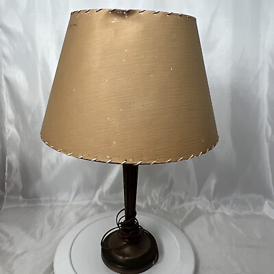 #ad vintage Mid Century Modern TABLE LAMP with Unusual GREAT LOOK $119.99