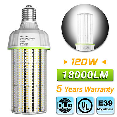 #ad 120W LED Corn Light Bulb E39 6000K 18000 LumensCommercial Industrial Lighting $55.50
