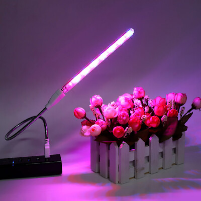 #ad LED Grow Light for Indoor Plant Floral Veg Growing USB Full Spectrum Strip Lamp $11.01