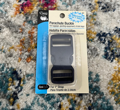 #ad New Dritz Parachute Buckle for 1quot; Strap Adjustable on 2 Sides $4.99