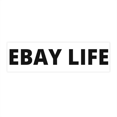#ad Ebay Life bumper sticker reselling side hustle etsy vintage $6.72