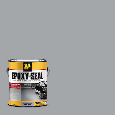 #ad Slate Gray Epoxy Seal Concrete and Garage Floor Paint 317395 Gallon $35.30