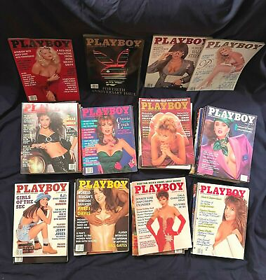 #ad Playboy Time Machine 1980#x27;s 90#x27;s Random Mix Lot of 5 Magazines $ $19.94