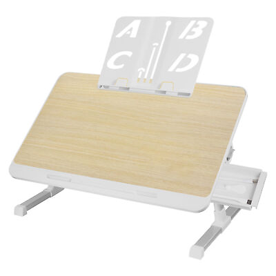 #ad Adjustable Non slip Lap Bed Desk with Drawer amp; Shelf Multi purpose Foldable Desk $44.10