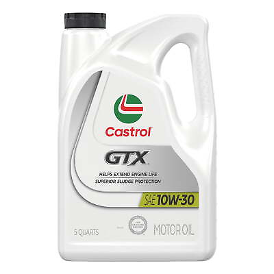 #ad Castrol GTX 10W 30 Conventional Motor Oil 5 Quarts $20.93