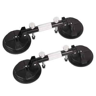 #ad 2PCS 6in Adjustable Glass Vacuum Suction Cups Heavy Duty for Window Replacement $50.97