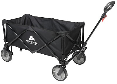 #ad Multi Purpose Big Bucket Cart Black Wagon Height 24quot; $37.99