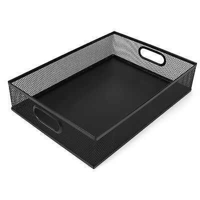 #ad EsOfficce Desk Drawer Organizer Stable Metal Mesh Desk Storage Tray Versati... $27.59