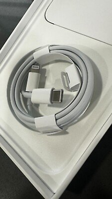 #ad Genuine Apple White USB C to Lightning Cable Charger for iPhone USB C Cord NEW $9.99