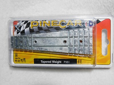 #ad Pinewood Derby PineCar Tapered Weight 2 oz 56.6 g P351 New $2.48