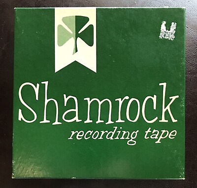#ad Lot of 6 Shamrock Polyester 041 Magnetic 7” Recording Tape 1800 Feet $18.00
