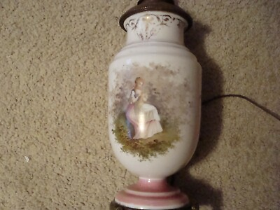 #ad Antique Vase Lamp Victorian 1920s Excellent Working Condition $79.95