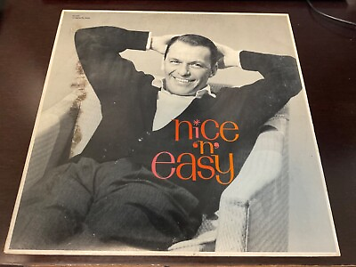 #ad FRANK SINATRA “NICE N EASY” CAPITOL RE ISSUE VINYL LP GREEN LABEL VG $11.99