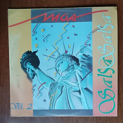 #ad Mas Salsa Vol 2 1991 Vinyl LP Latin Guaguanco Guaracha Absurda Confidencia $24.98