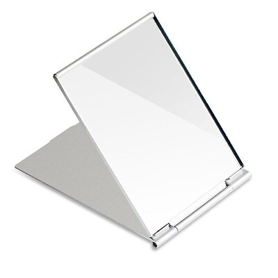 #ad Portable Folding Mirror Ultra Slim Durable Makeup Mirror Small Tabletop Mirror $9.10