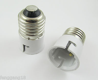 #ad E27 to B22 Socket Base LED Halogen CFL Light Bulb Lamp Adapter Converter Holder $1.99