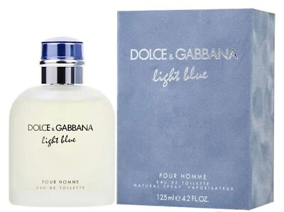 #ad Dolce amp; Gabbana Light Blue 4.2oz Men#x27;s Eau de Toilette Spray NEW IN BOX $28.85