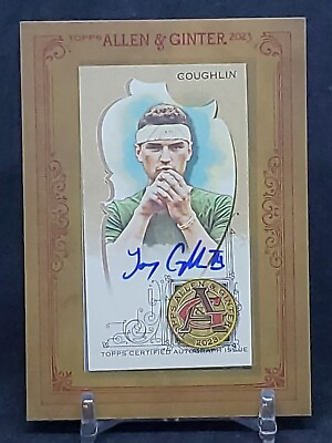 #ad 2023 TOPPS ALLEN amp; GINTER TOMMY COUGHLIN FRAMED MINI AUTO MA TC WIFFLE BALL $14.99