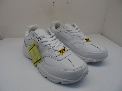 #ad Fila Men#x27;s Memory Workshift SR Slip Resistant Athletic Work Shoe White Size 9.5M $37.49