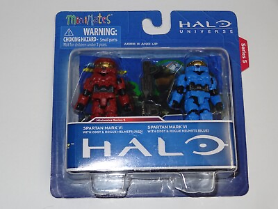 #ad Halo Minimates Toys R Us Series 5 Spartan Mark VI Red amp; Blue $47.96