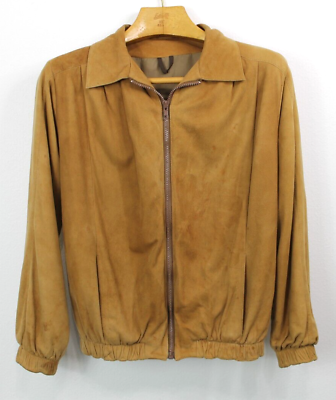 #ad RARE 70s Vintage Knight Tailors Ltd Sheepskin Wool Jacket 36” 92cmquot; NEW ZEALAND $29.99