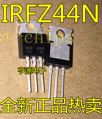 #ad 10pcs 49A 55V Irfz44n Irfz44 Power Transistor MOSFET N channel Gift #K1995 $1.47