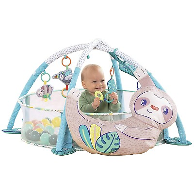 #ad Infantino 4 in 1 Jumbo Baby Activity Gym amp; Ball Pit Combination Baby Activity $39.99