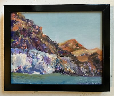#ad Lake 12x10 Original Oil Painting Framed Landscapes $636.50