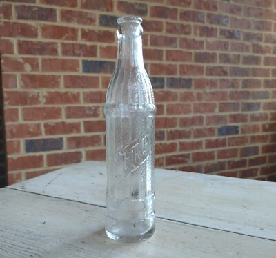 #ad Vtg TOPS WAUKESHA Spring Water Beverages WISCONSIN WI Art Deco SODA POP BOTTLE $44.95