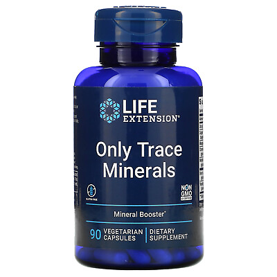 #ad Only Trace Minerals 90 Vegetarian Capsules $13.68