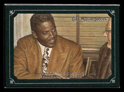 #ad 2007 Upper Deck Masterpieces Windsor Green #24 Jackie Robinson $2.99