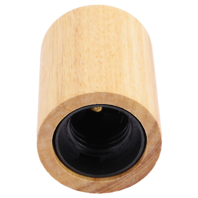 #ad Wooden Bulb Holder Hanging Base Chandelier Adapter Ceiling Cover UL $9.26