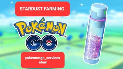#ad Pokemon Go 5M Stardust Farming 100% Safe Chance of Shadow Shinys And High IV#x27;s GBP 14.99