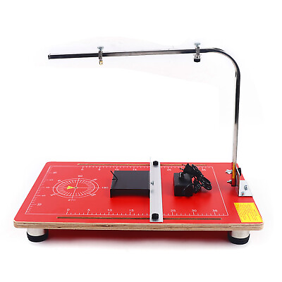 #ad Sponge Cutting Machine Wire Foam Cutter Working Table Tool Desktop Styrofoam $74.81