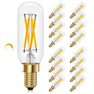 #ad E12 LED Light Bulb 4W Dimmable 40W Equivalent 16 Pack T6 E12 Candelabra Bulb... $44.92