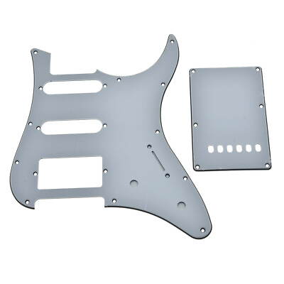 #ad White 3 Ply Guitar Pickguard w Back Plate and Screws fits Yamaha PACIFICA $9.99