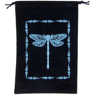 #ad Dragonfly Velveteen Tarot Rune or Crystal Bag $8.95