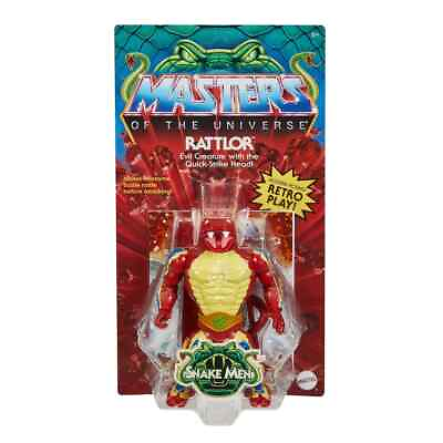 #ad Masters of the Universe Origins Rattlor Figure 2022 Mattel Snake Men MOTU $18.95